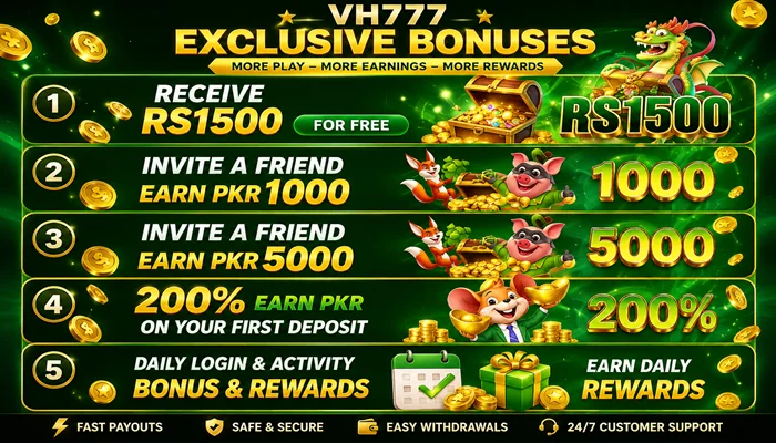 VH777 Game Bonus
